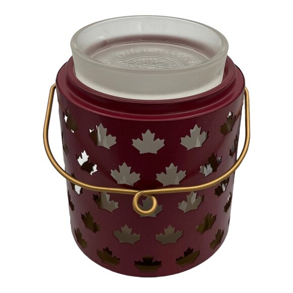 Scentsy Warmer True North Maple Leaf Red Retired Full Size Canadian Exclusive - Picture 2 of 12